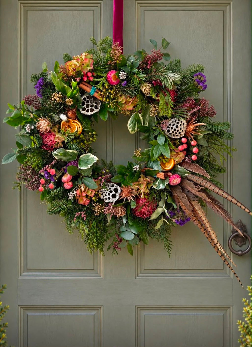 Luxury Christmas Wreath Workshop — Friday 4 December, 11am
