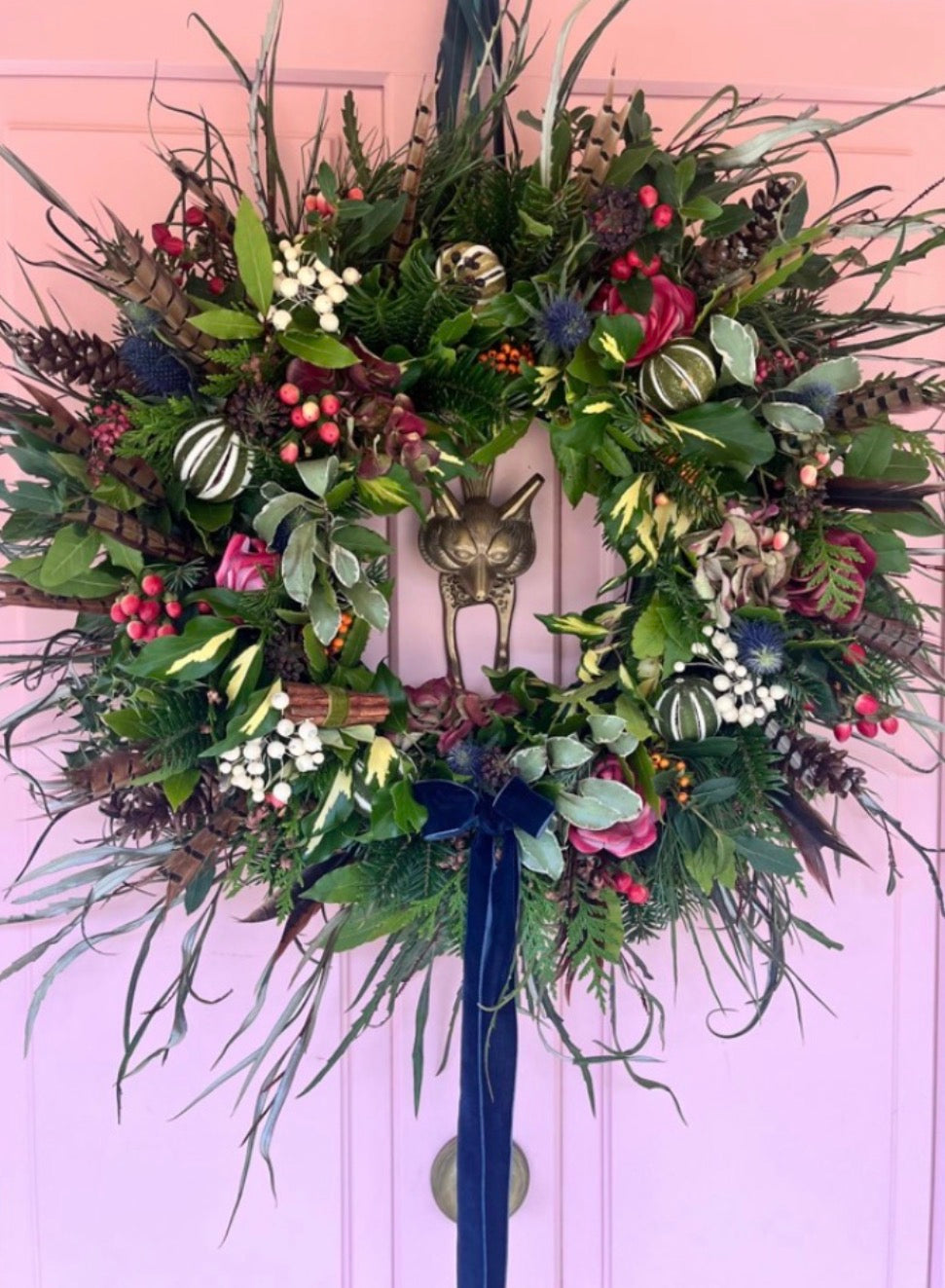 Wild Feather large wreath